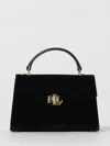 Ralph Lauren Shoulder Bag Lauren  Woman Color Black In Black