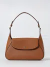 Ralph Lauren Shoulder Bag Lauren  Woman Color Leather In Brown
