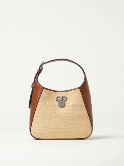 Ralph Lauren Shoulder Bag Lauren  Woman Color Natural