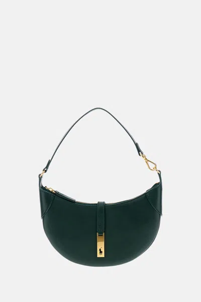 Ralph Lauren Shoulder Bag Small In Green