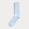 Ralph Lauren Signature Pony Cotton-blend Crew Socks