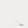 Polo Ralph Lauren Signature Pony Slide In White/navy
