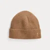 Polo Ralph Lauren Signature Pony Wool-blend Beanie In Polo Black