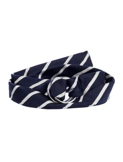 Pre-owned Ralph Lauren Silk Belt In Multi