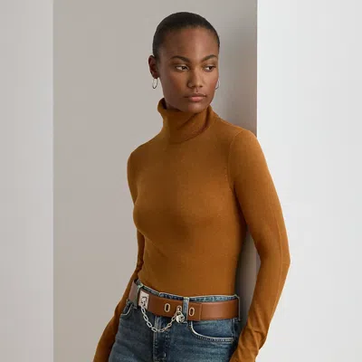 RALPH LAUREN RALPH LAUREN SILK-BLEND TURTLENECK SWEATER