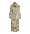 Ralph Lauren Silk Lamé Midi Dress In Green