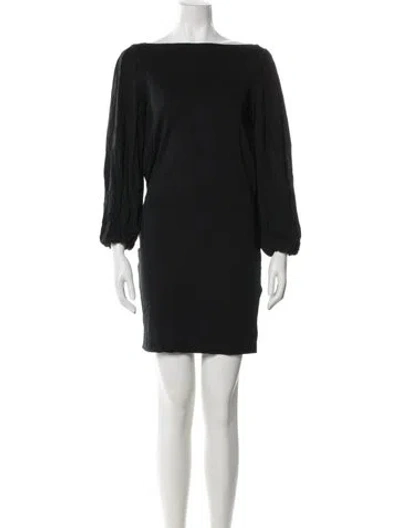 Pre-owned Ralph Lauren Silk Mini Dress In Green