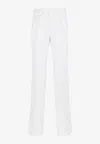 Ralph Lauren Tailored Silk Trousers With Pleated Detailing