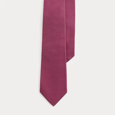 Ralph Lauren Silk Tie In Pink In Purple