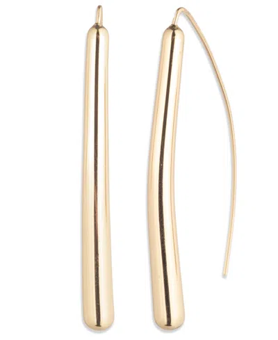 Ralph Lauren Silver-tone Sculptural Threader Earrings (also In Gold-tone)