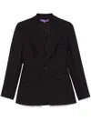 Polo Ralph Lauren Single-breasted Blazer In Black