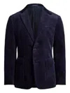 Ralph Lauren Single-breasted Blazer In Blue