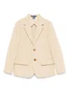 Polo Ralph Lauren Single-breasted Blazer In Neutrals