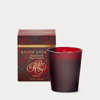 Ralph Lauren Single-wick Holiday Candle In Blue