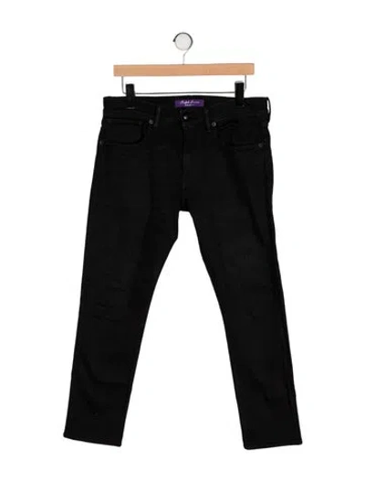 Pre-owned Ralph Lauren Skinny Jeans In Black