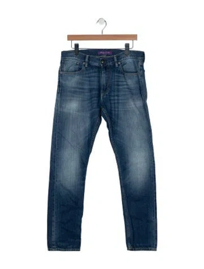 Pre-owned Ralph Lauren Skinny Jeans In Blue
