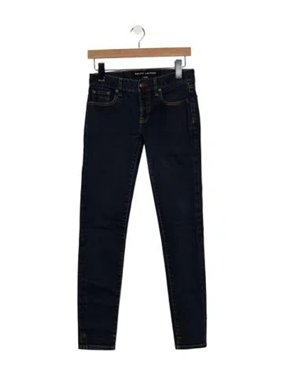 Pre-owned Ralph Lauren Skinny Jeans In Blue