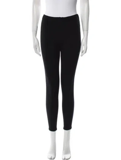 Pre-owned Ralph Lauren Skinny Leg Pants In Black