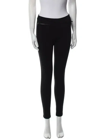 Pre-owned Ralph Lauren Skinny Leg Pants In Black