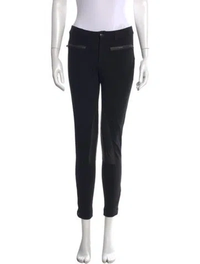 Pre-owned Ralph Lauren Skinny Leg Pants In Black