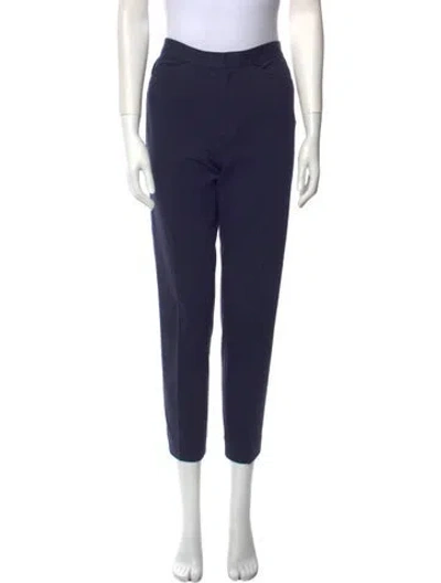 Pre-owned Ralph Lauren Skinny Leg Pants In Blue