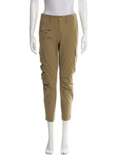 Pre-owned Ralph Lauren Skinny Leg Pants In Neutral