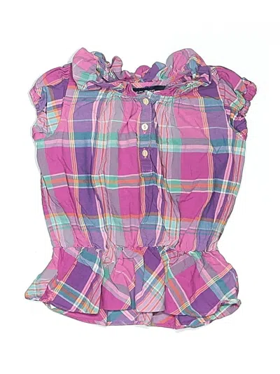 Pre-owned Ralph Lauren Kids' Sleeveless Blouse In Purple