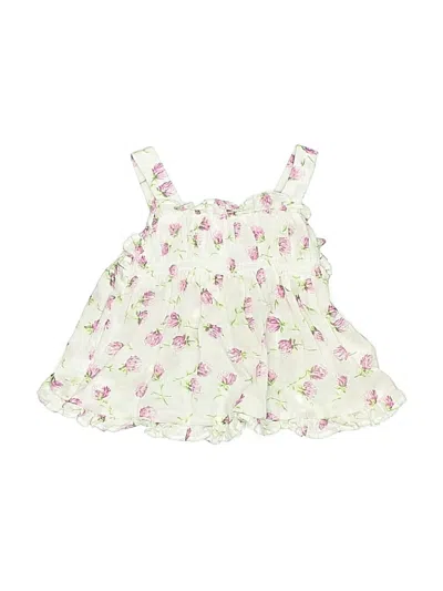 Pre-owned Ralph Lauren Babies' Sleeveless Blouse In White