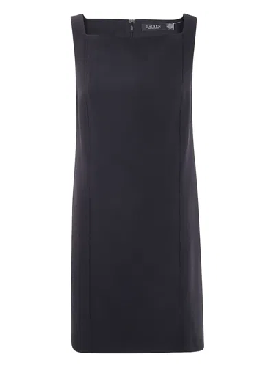 Ralph Lauren Sleeveless Dress In Blue