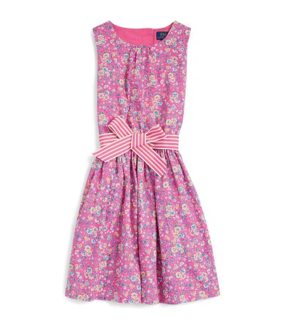 Ralph Lauren Kids' Sleeveless Floral Dress (2-7 Years) In Pink