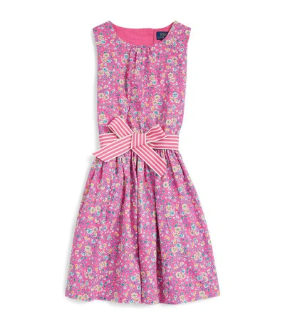 Ralph Lauren Kids' Sleeveless Floral Dress (7-16 Years) In Pink