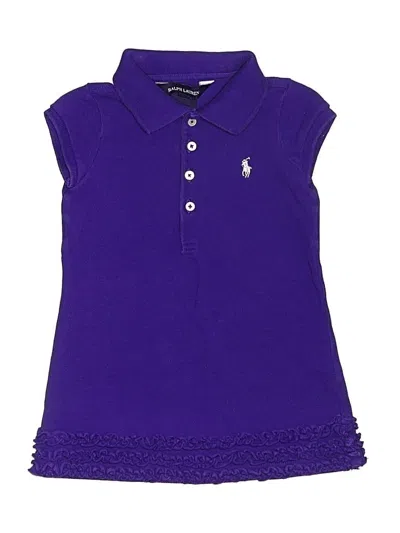 Pre-owned Ralph Lauren Kids' Sleeveless Polo Shirt In Purple