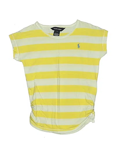 Pre-owned Ralph Lauren Kids' Sleeveless Polo Shirt In Yellow