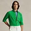 Polo Ralph Lauren Slim Fit Garment-dyed Oxford Shirt In Preppy Green