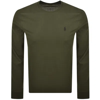 Ralph Lauren Slim Fit Ls T Shirt Green