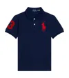 Ralph Lauren Slim-fit Polo Player Polo Shirt In Blue