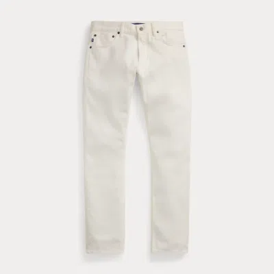Ralph Lauren Slim Fit Stretch Jean In Glacial White