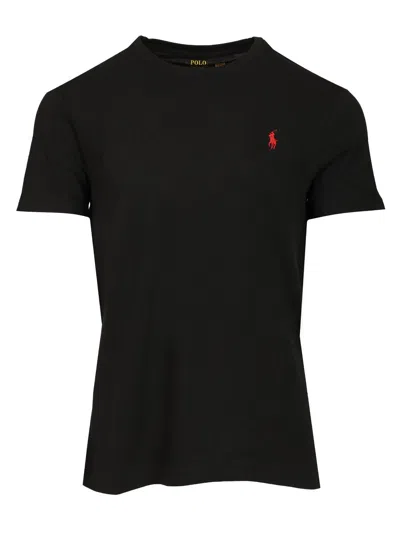 Ralph Lauren Slim-fit T-shirt In Black