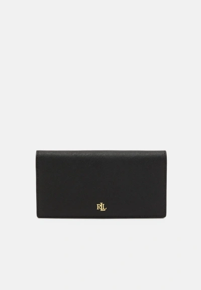 Ralph Lauren Slim Wallet Wallet Medium In Black