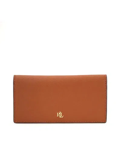 Ralph Lauren Slim Wallet Wallet Medium In Brown