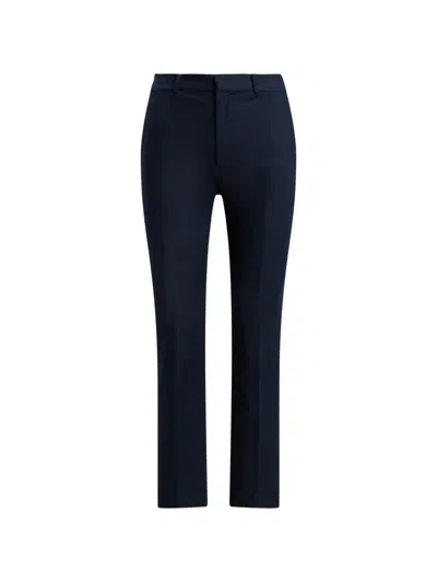 Ralph Lauren Slim-fit Straight-leg Trousers In Blue