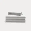Polo Ralph Lauren Sloane Cotton Percale Checked Sheet Set In Grey