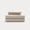 Polo Ralph Lauren Sloane Cotton Percale Checked Sheet Set In Hemp