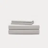 Ralph Lauren Sloane Cotton Percale Sheet Set In Grey