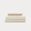 Polo Ralph Lauren Sloane Cotton Percale Sheet Set In Solid Ivory