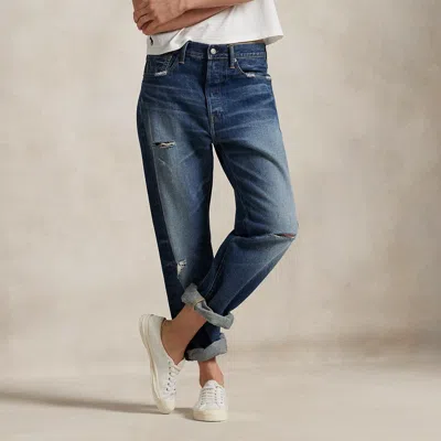 Polo Ralph Lauren Slouch Tapered Jean In Aimya Wash In Blue