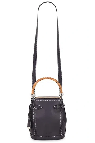 Ralph Lauren Small Bucket Bag In Blue