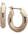 Ralph Lauren Small Hoop Earrings S In Gold