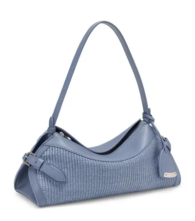 Ralph Lauren Small Rl 888 Top Handle Bag In Blue
