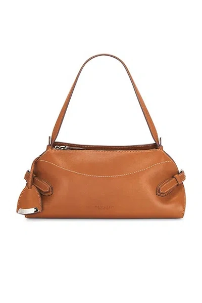 Ralph Lauren Small Shoulder Bag In Brown